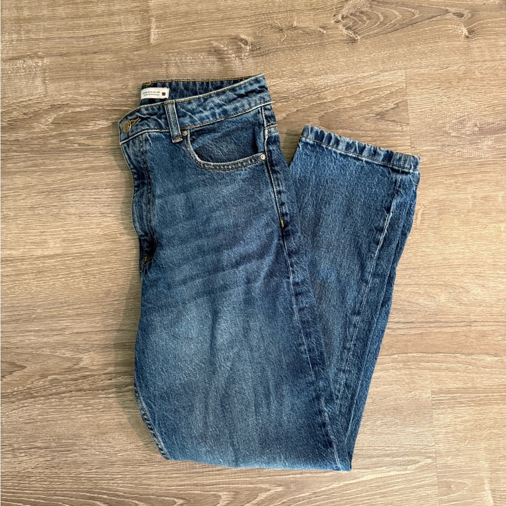 Zara Denim Straight Jeans